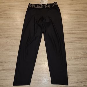 Under Armour Sports Leggings Adult Small Black A1